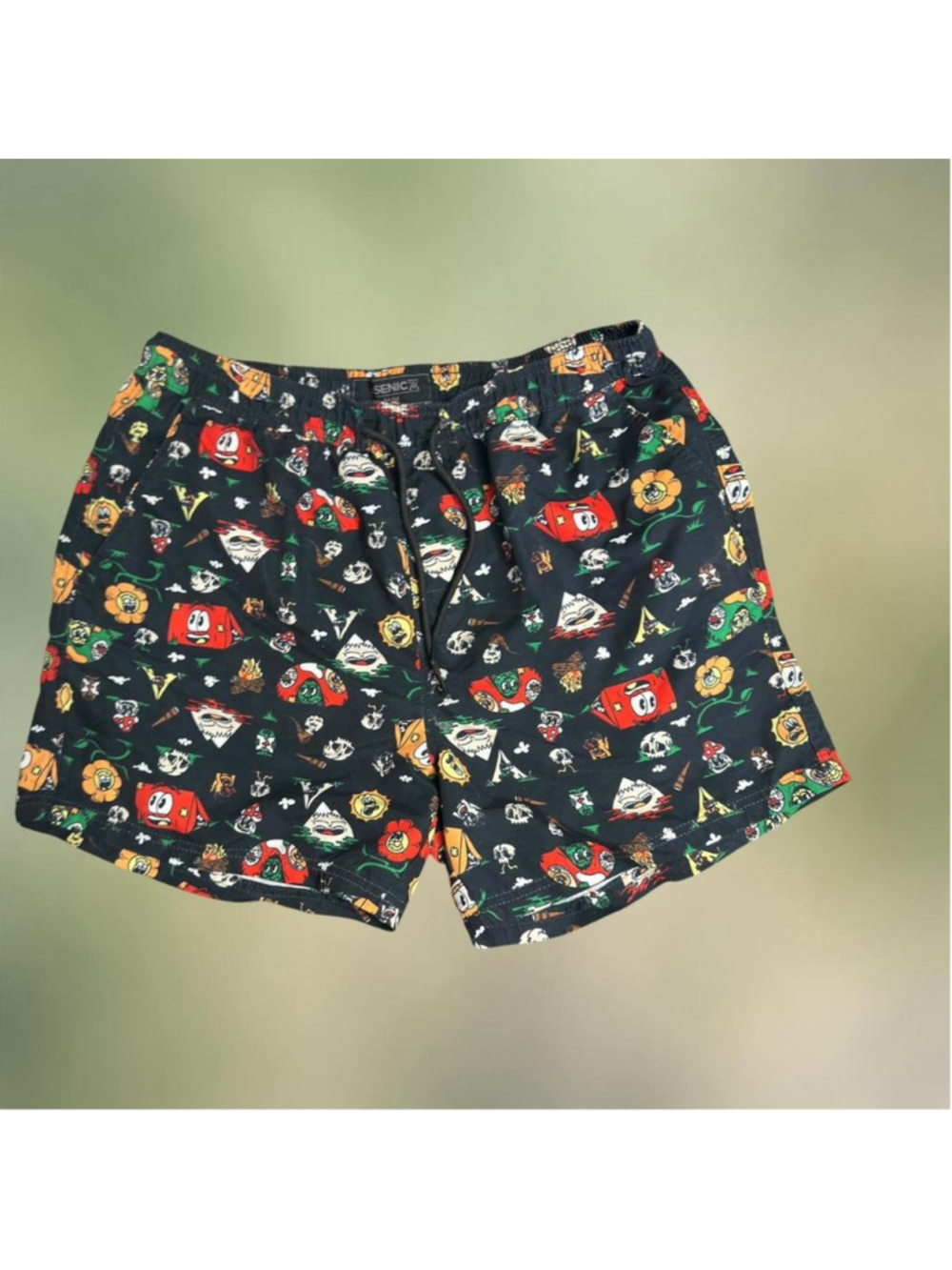 Cartoon Swim Shorts